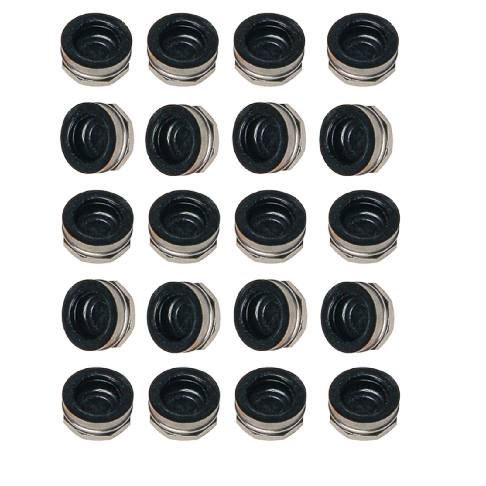 US Dental overdenture Locator Abutment Retention Caps Male Cap Inserts Set