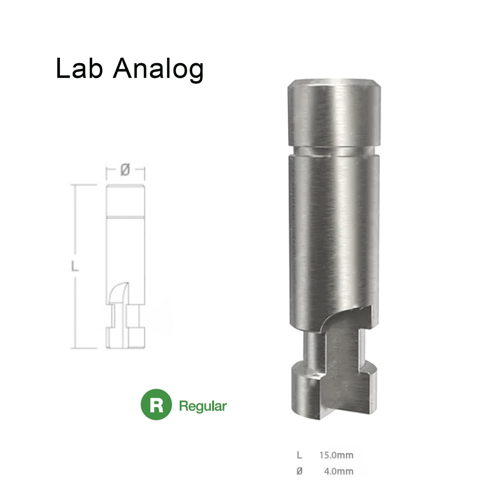 US Dental lab Analog Transfer Impression Coping Open Closed Tray For DIO UF II-R