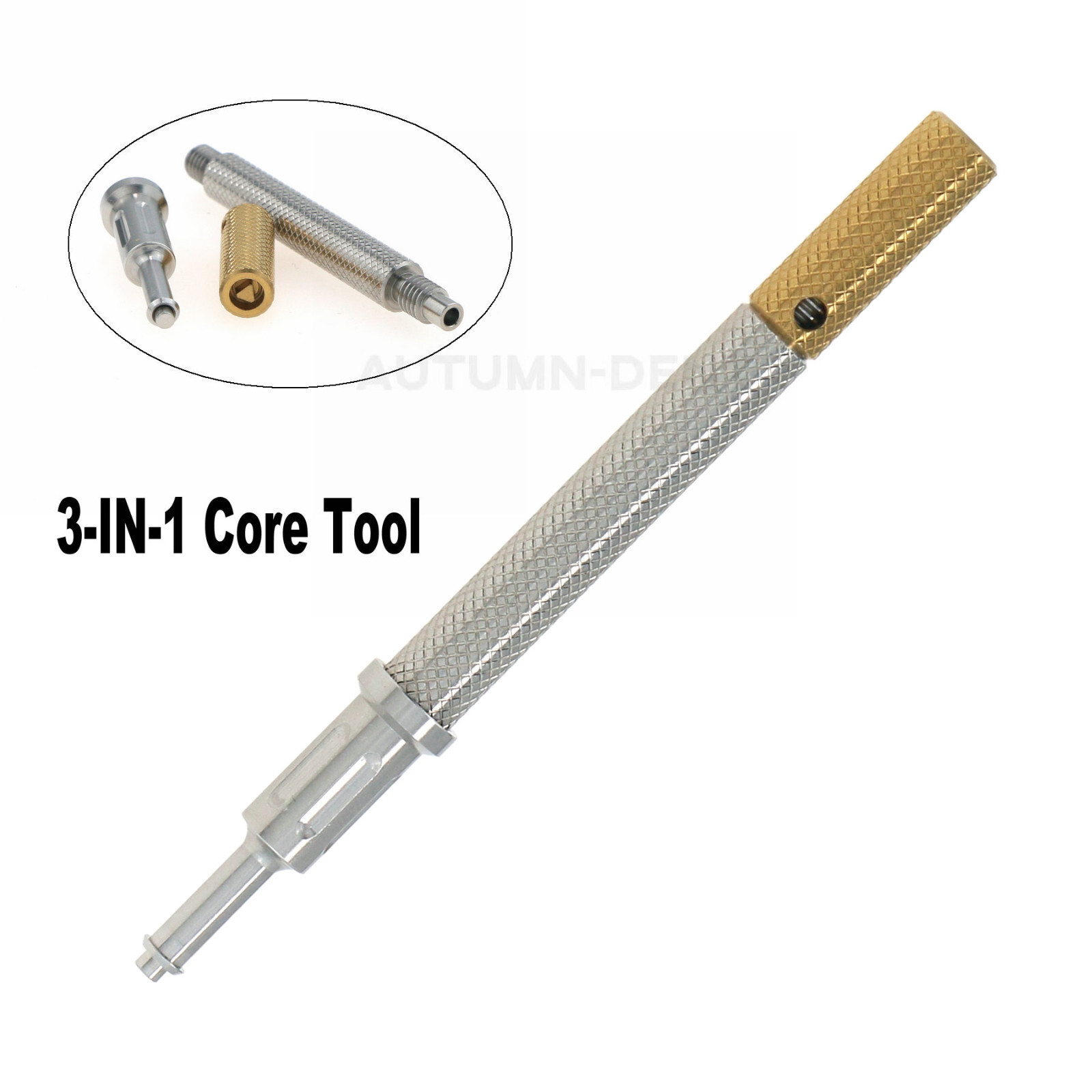 US Dental Universal Implant Retention Caps Insertion Extraction Remove Core Tool