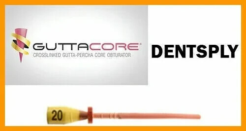 2 X GUTTACORE OBTURATORS SIZE #20. OF 30 OBTURATORS TULSA DENTAL FREE SHIPPING