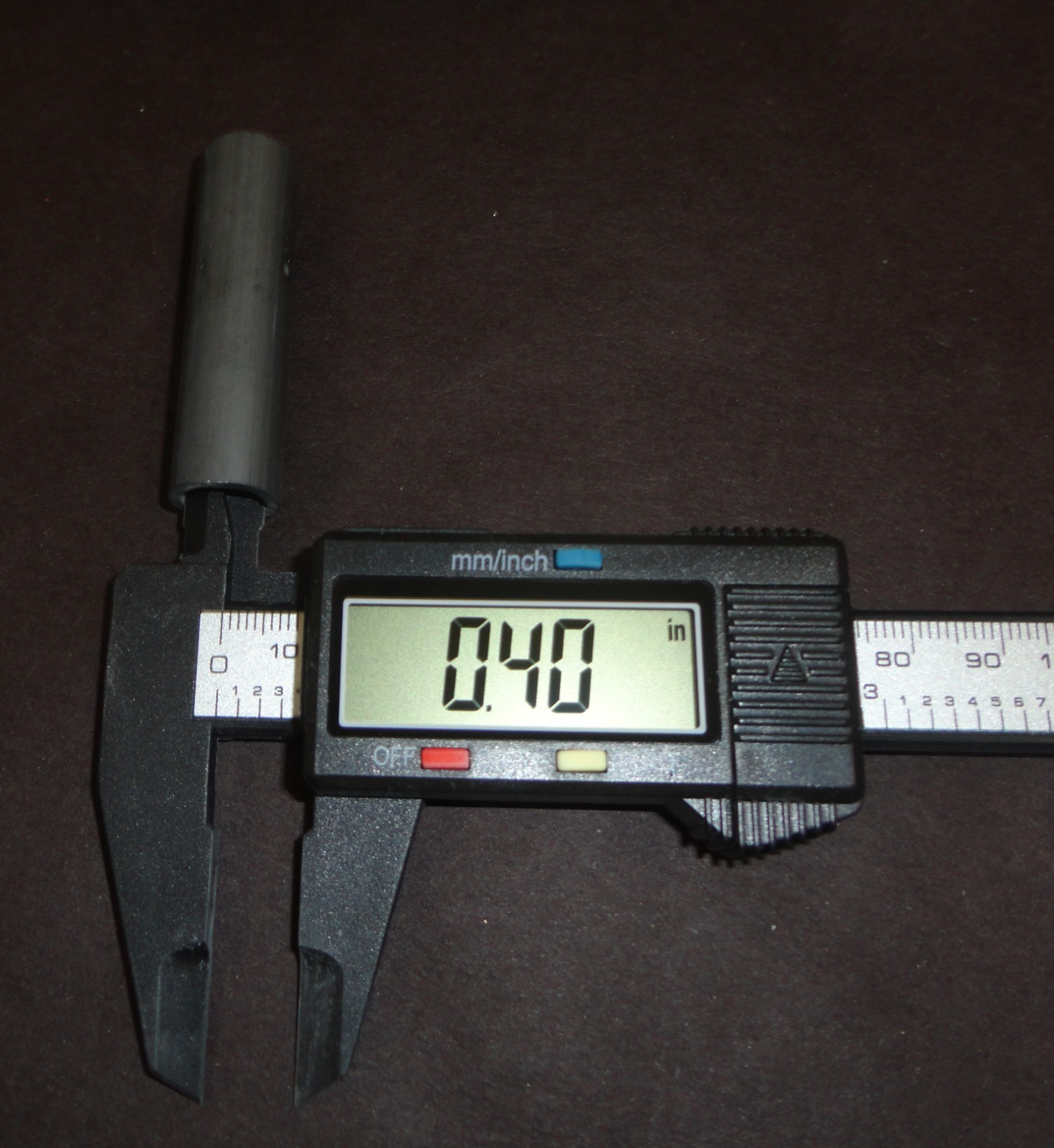 LOT OF TWO 2″ LONG HEXOLOY SILICON CARBIDE TUBE WIRELESS HEATING ELEMENT No. 62