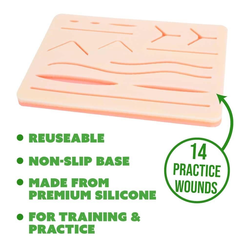 Variety Suture Complete Kit for Training & Practice (31 Pieces)