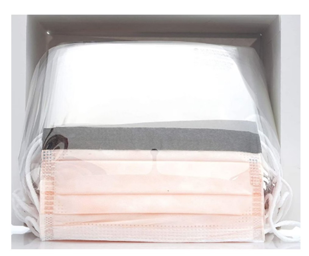 Halyard 47147 Fog-Free FluidShield ASTM Level 3 Procedure Mask Earloops 50-Piece