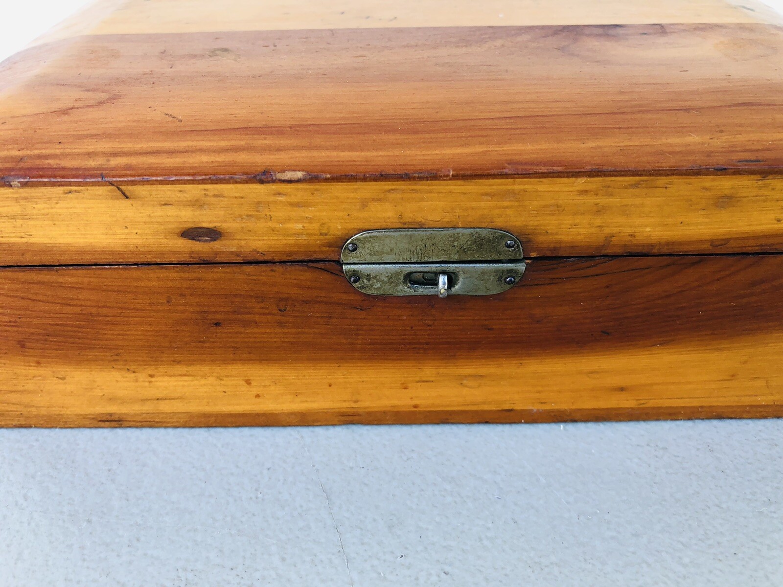 Antique S.S. White Dental Dovetailed Wooden Box