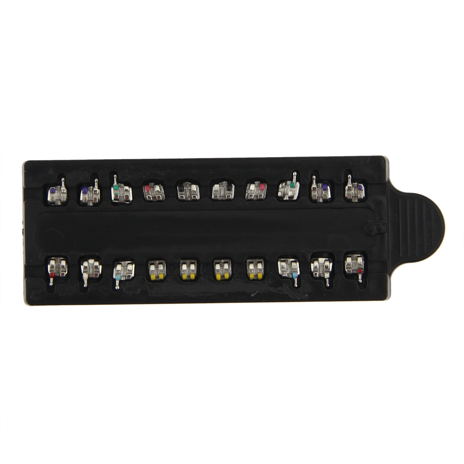 Dental Orthodontic Metal Brackets MIM Brace Mini MBT Roth 018 022 345 Empower AO