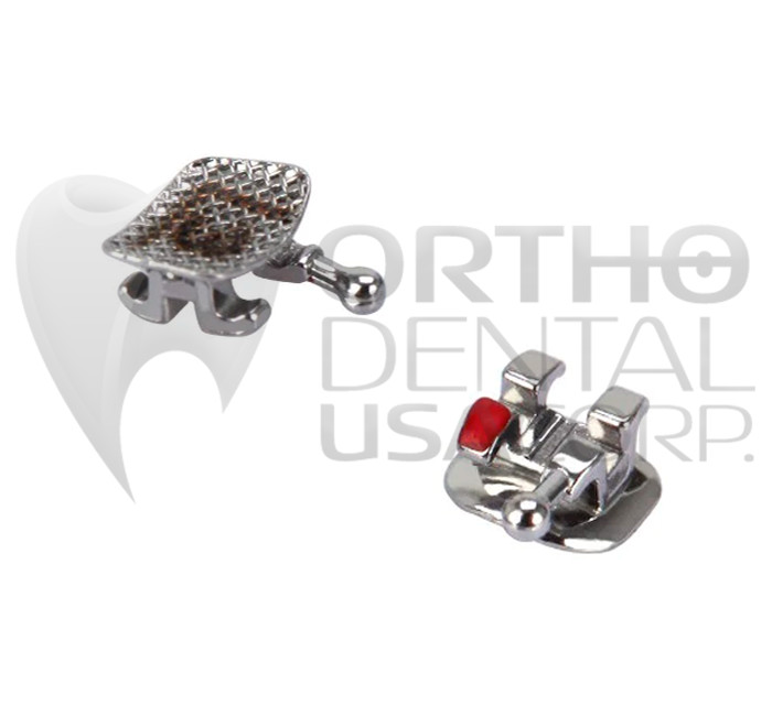 Set x 20 Orthodontics Brackets Std/Mini Mesh – Monoblock Base Roth/MBT W/H 3,4,5