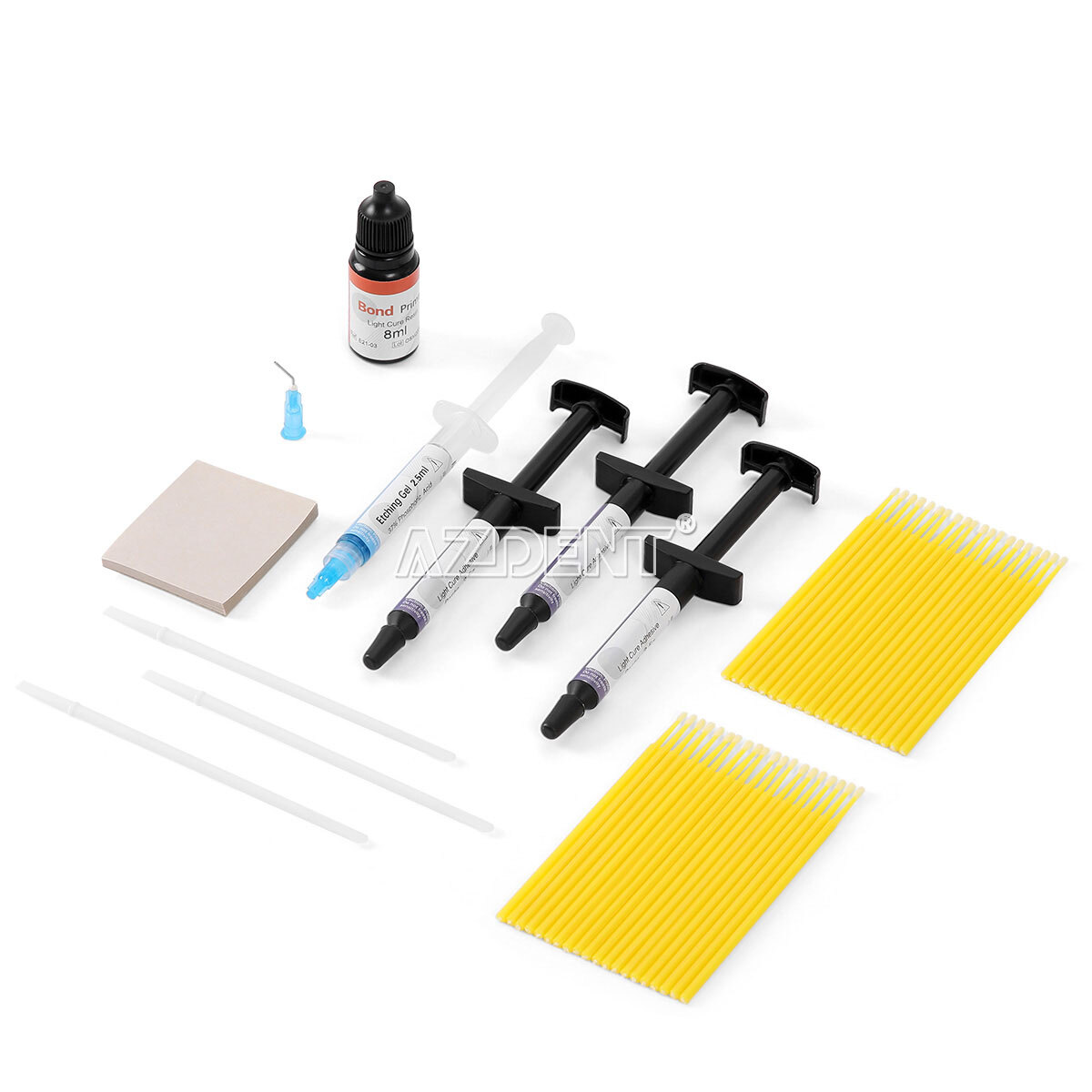 Dental Orthodontic Light Cure Bracket Bonding Adhesive /Etching Gel