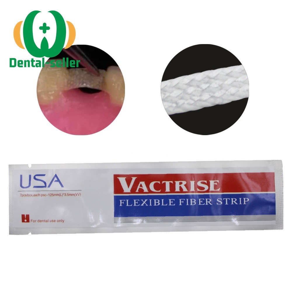 7x Dental Flexible Fiber Strip Glass Fiber Splint Composite Resin Bonding Ribbon
