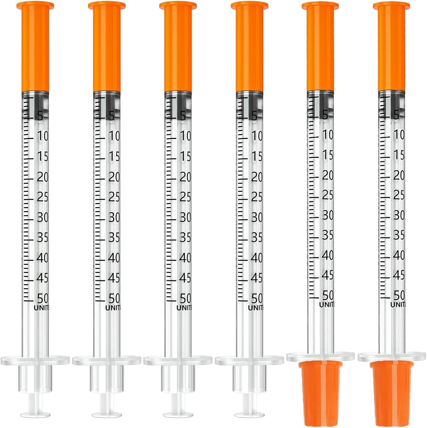 100-Pack 0.5ml 31G Syringes – Sterile Packaging