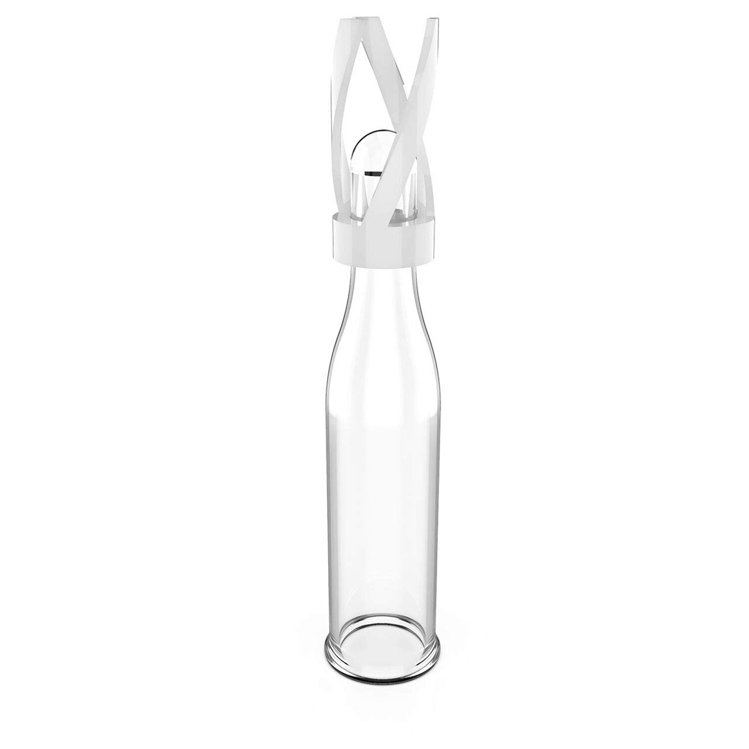 5000pcs 250uL Vial Insert Clear Micro-Insert Glass Polyspring Bottom HPLC LAB GC