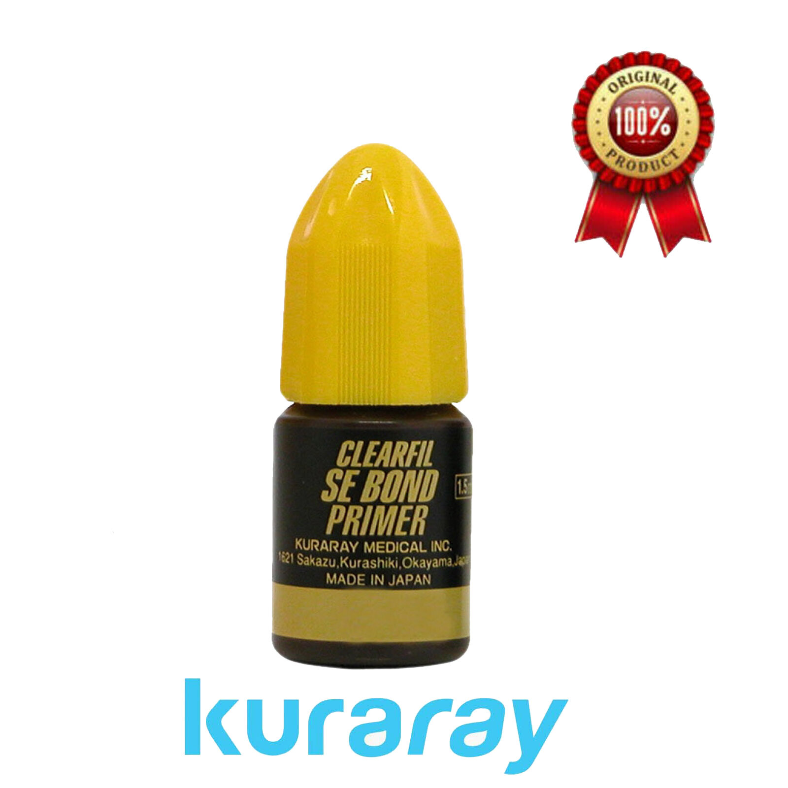 Kuraray 1982CN Clearfil SE Bond Light Cure Dental Bonding Agent Primer 6 mL