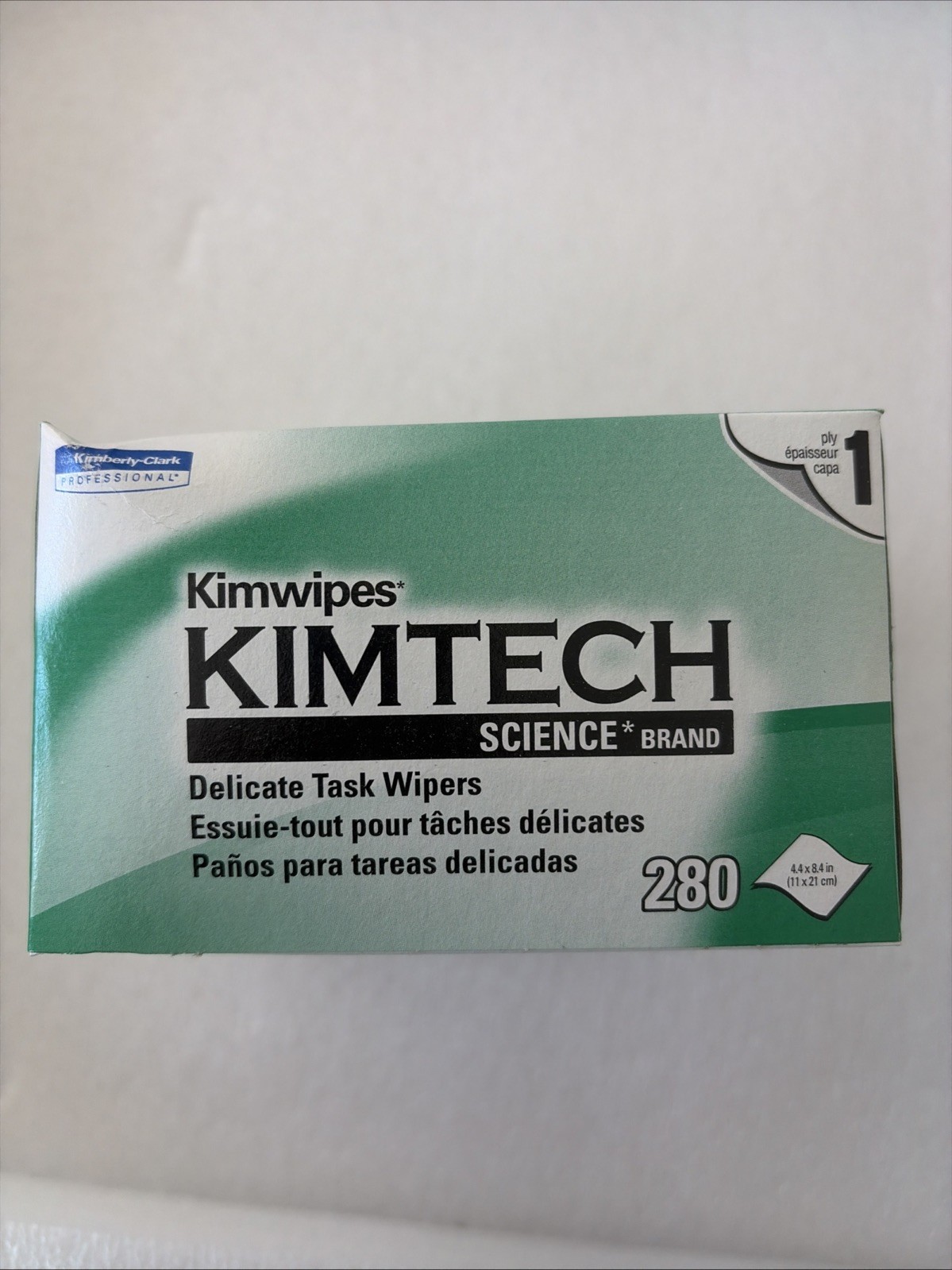 KIMTECH 4.4 x 8.4, Unscented, White, 286/Box, 29Boxes/Carton