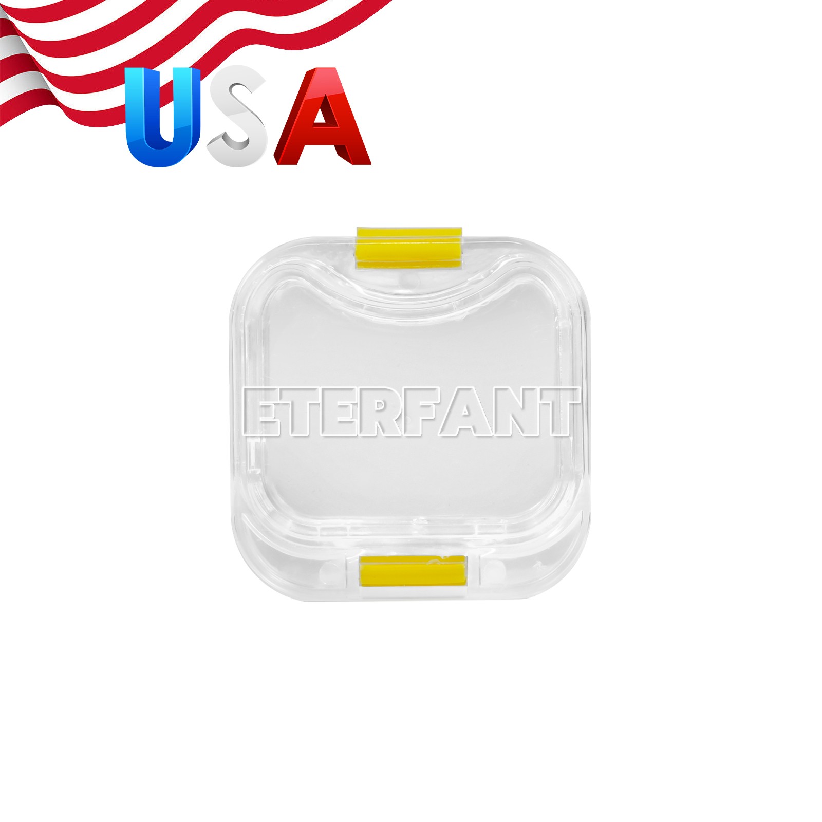 ETERFANT 100pcs Dental Crown and Bridge Pillow Box with Storage Display Box