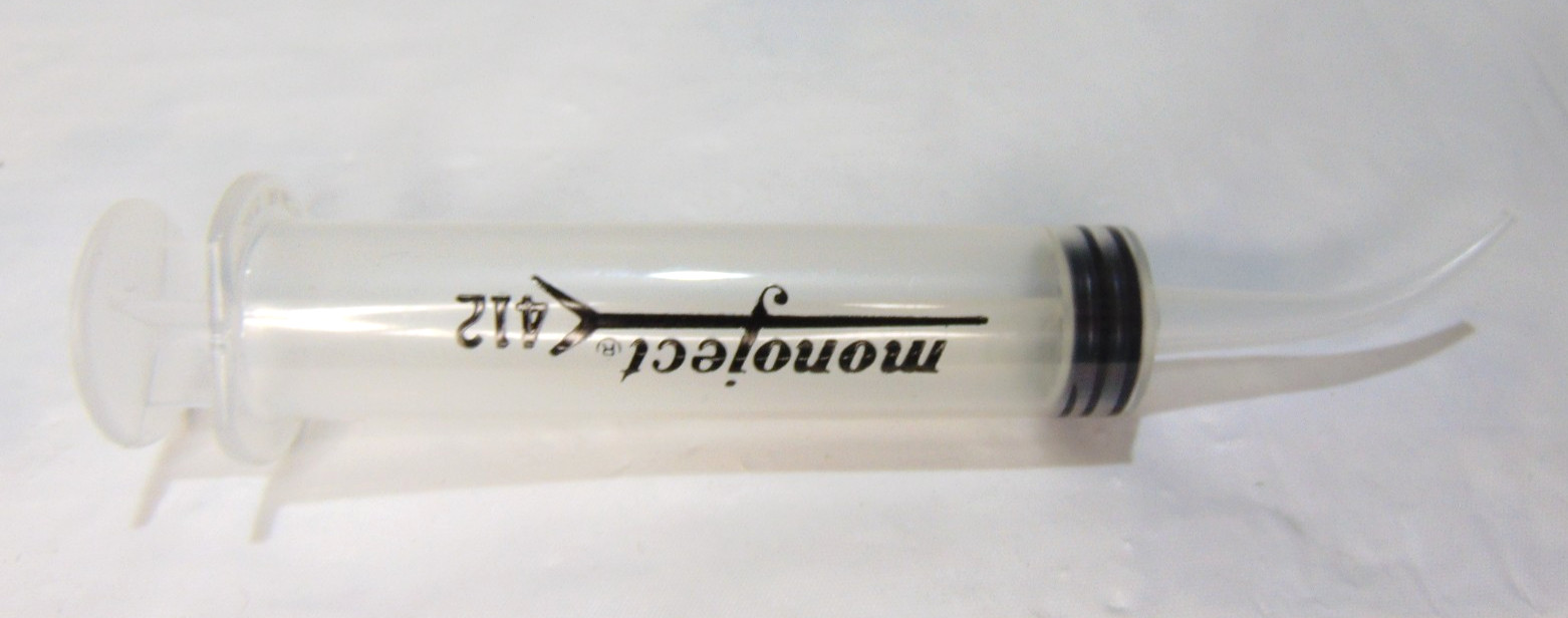 Monoject Curved 412 Tip Syringes 12 Cc , 1pcs – 1 Count select qty you want