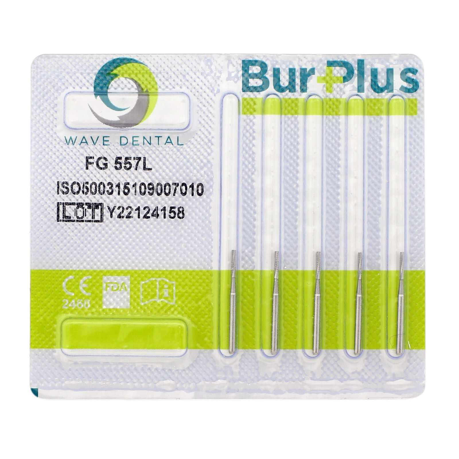 Wave Dental Carbide Bur High Speed FG 555 557 699 702 701L Prima Midwest Burs