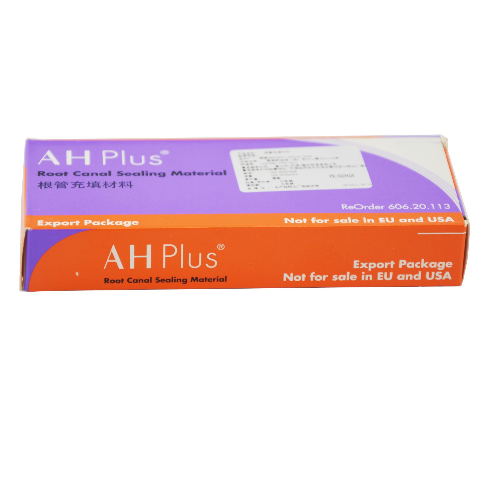 AH PLUS BASE FROM DENTSPLY CATALYST KIT OF 2 TUBES 3ML RCS MATERIAL Long EXP