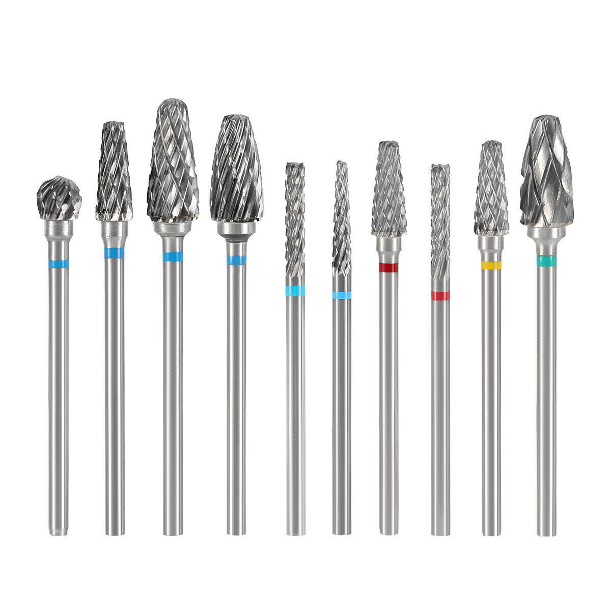 Dental Lab Polishing Bur Drills Tungsten Steel Carbide Burs Burrs 2.35MM