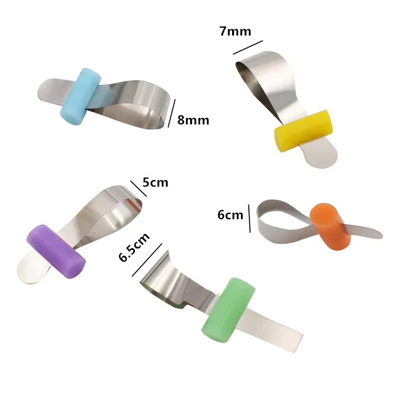 50Pcs/box Dental Auto-matrix Forming Sheet Retainerless Sectional Matrices Bands