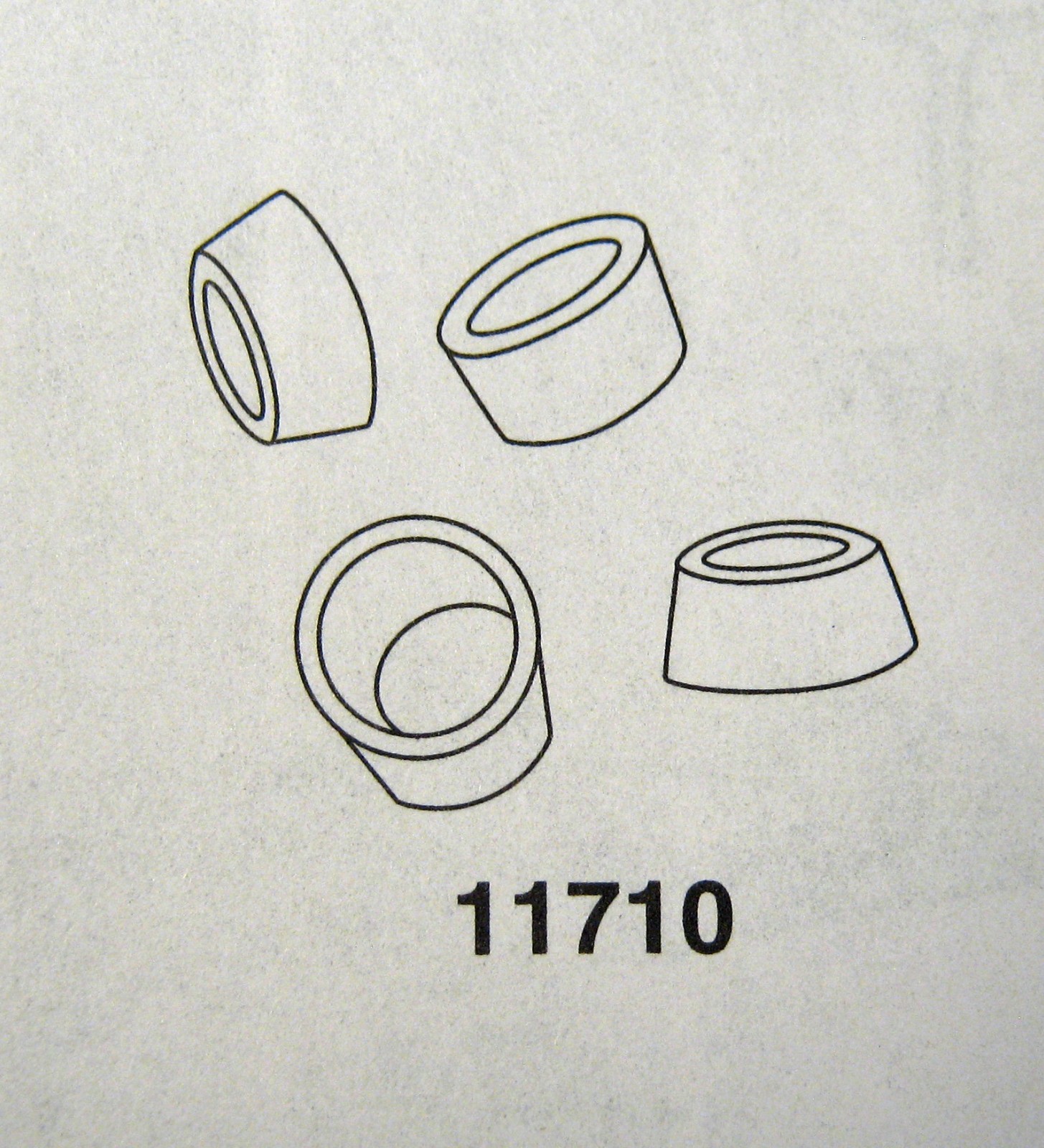 ACE TEFLON FERRULES 1/8″ X11 NEW OLD STOCK FREE SHIPPING 12