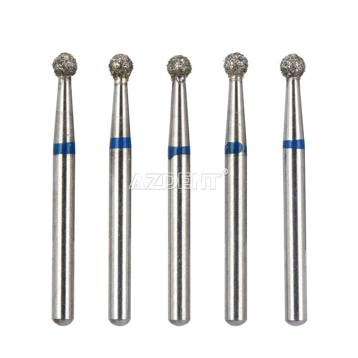 500Pcs 100 Types AZDENT Dental Diamond Burs Drills for High Speed Handpiece