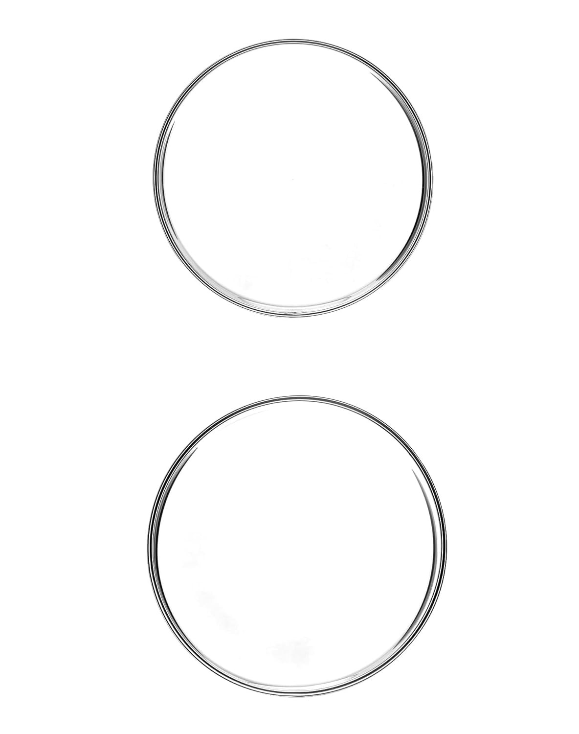5-Pack Glass Petri Dishes 100mm x 23mm with Lids |Thick 3.3 Borosilicate Lab Set