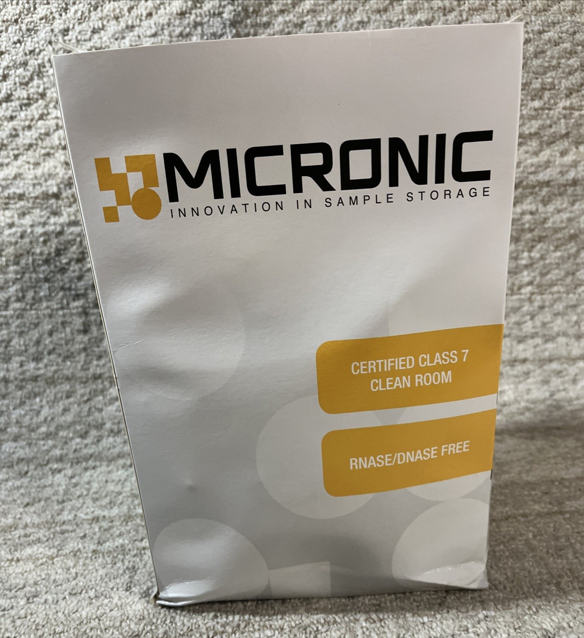 NEW SEALED – MICRONIC MP52400-Z20 PRECAPPED 6.0mL tubes, 240 tubes, EXP: 12/2030