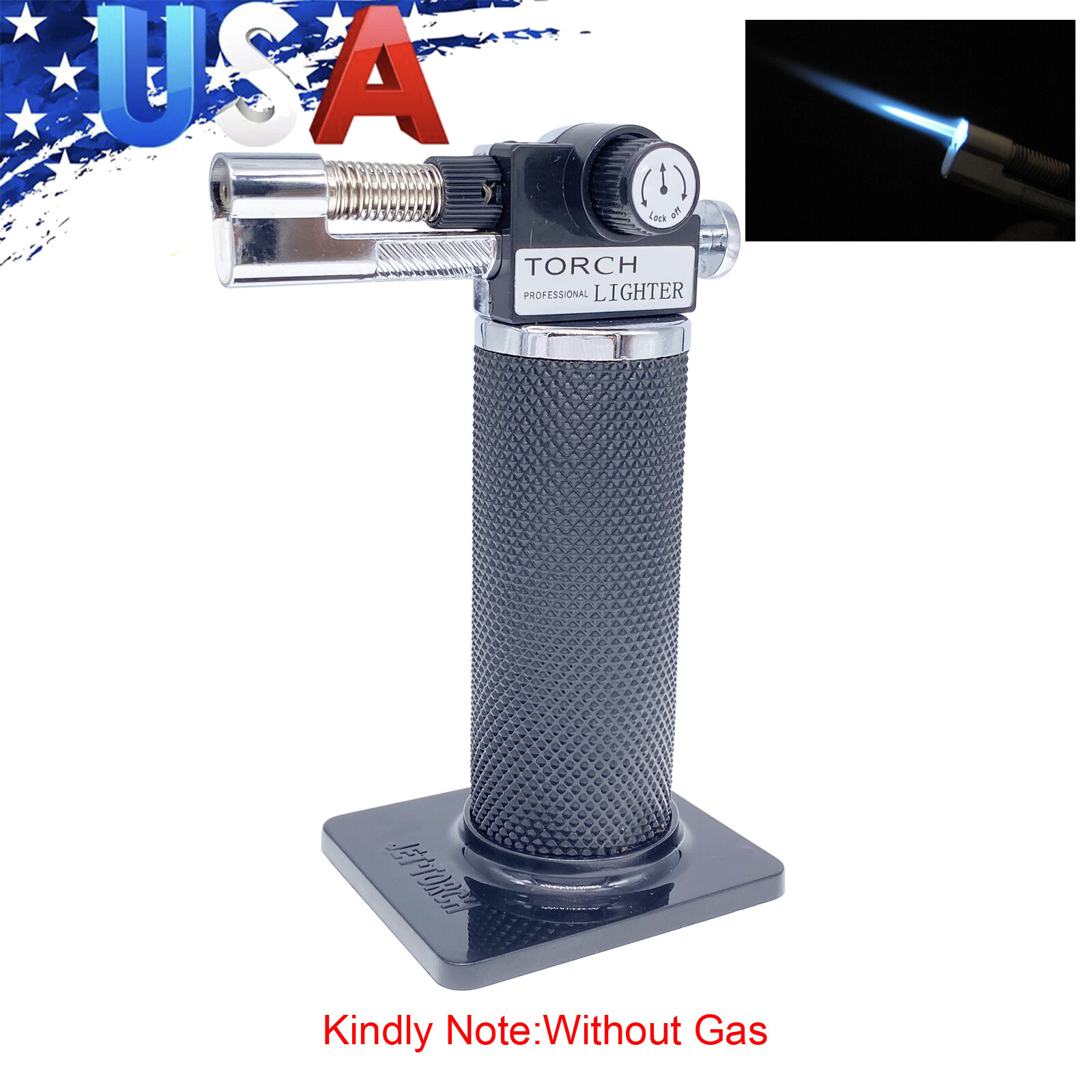 Dental Torch Lighter Industrial Welding Burner Adjustable Flame Soldering