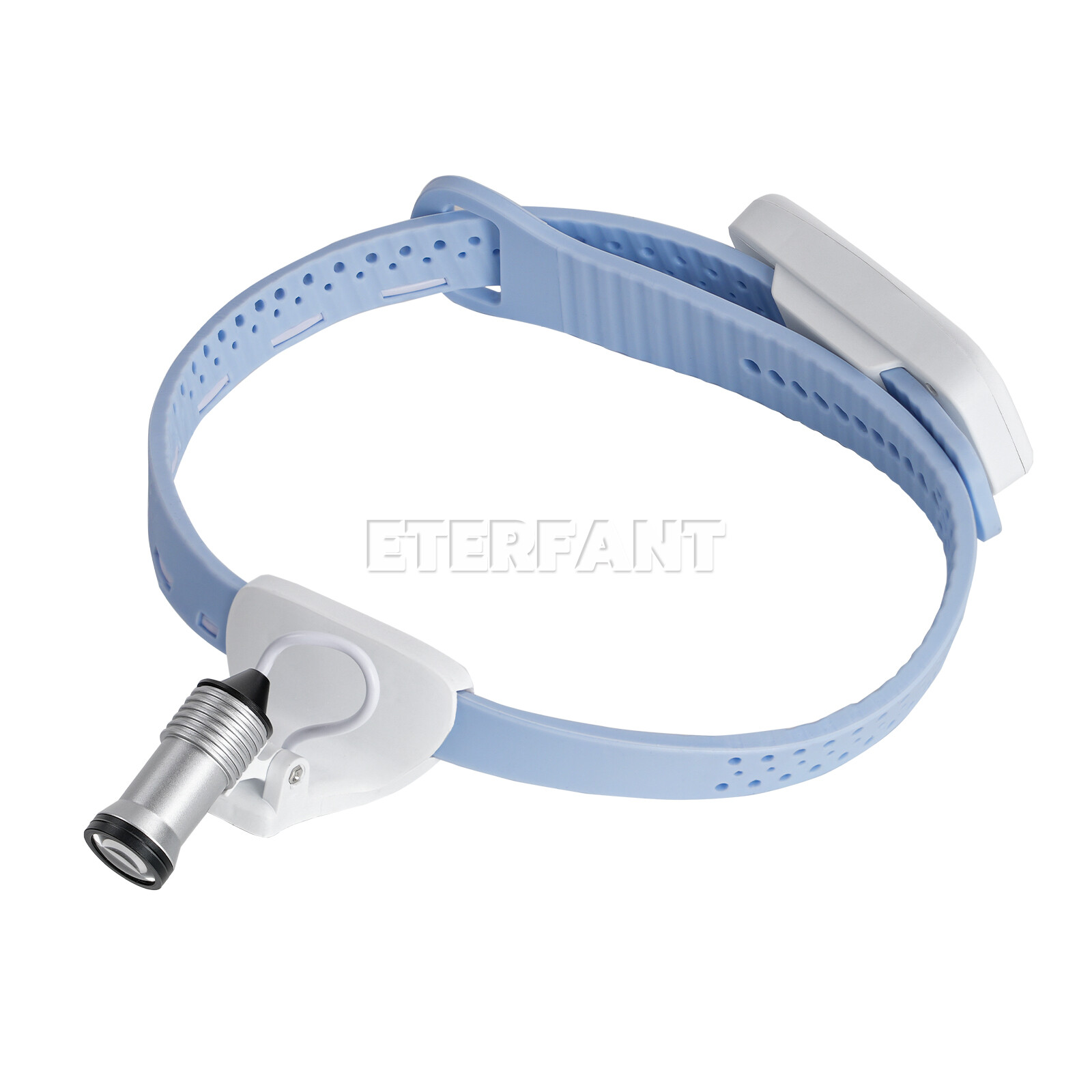 ETERFANT Lightweight Silicone Headlamp Dental Surgery Medical 5W LED Blue
