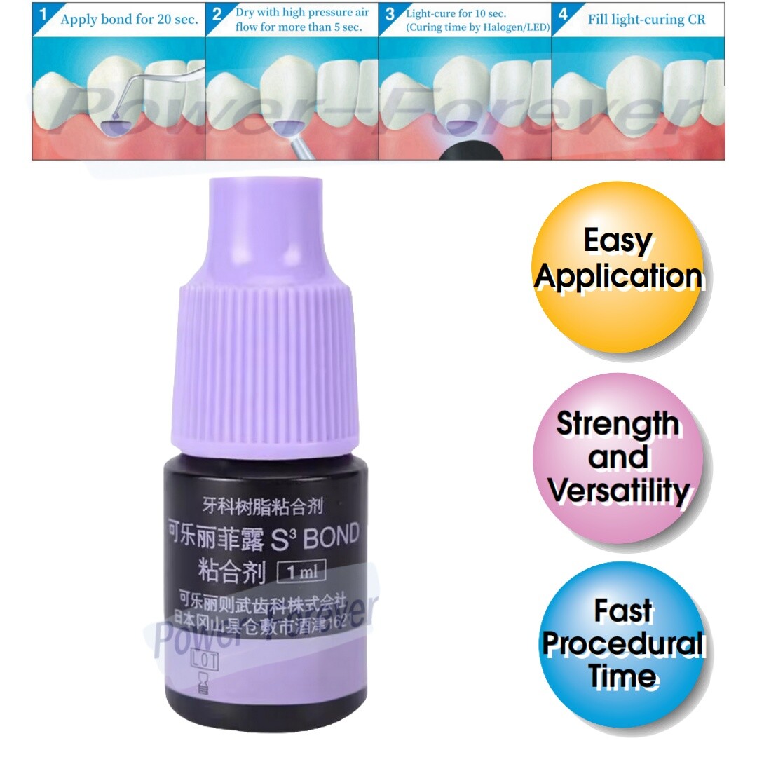 Kuraray Dental ClearFIL SE/S3 BOND Light-Curing Selfetching Primer Bond Adhesive