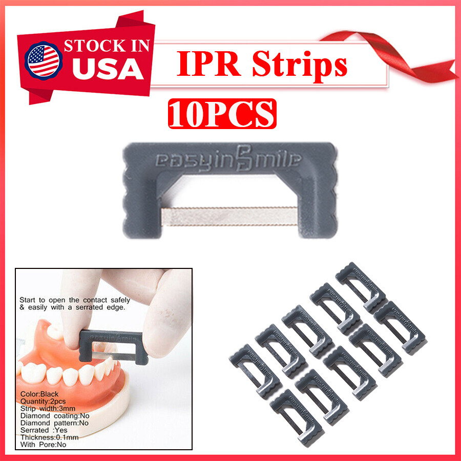 Orthodontic IPR Strips Dental Interproximal Restoration Enamel Strip Kit No Pore