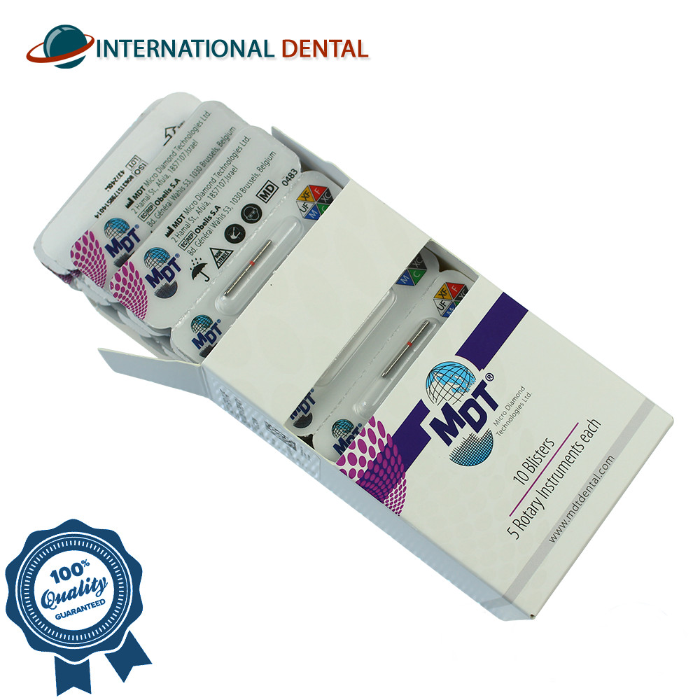 Dental MDT Flat End Cutting 179R FG Diamond Burs Margin Refinement Restorative