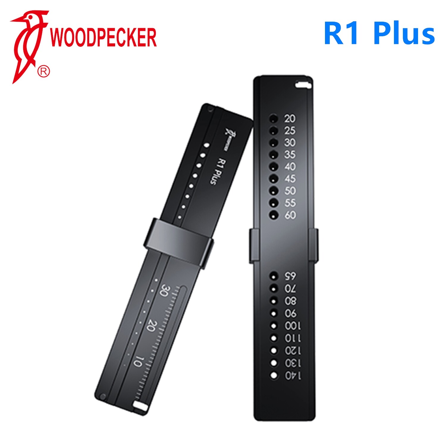 Woodpecker R1 Plus Gutta Percha Ruler Endo Calibrator Aluminum Alloy 1 Year Warr