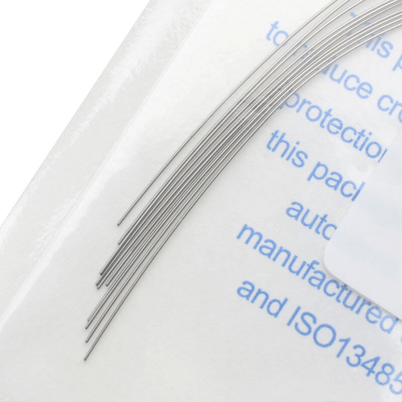 10x Dental Orthodontic Heat Thermal Activated Niti Round Arch Wires All Size