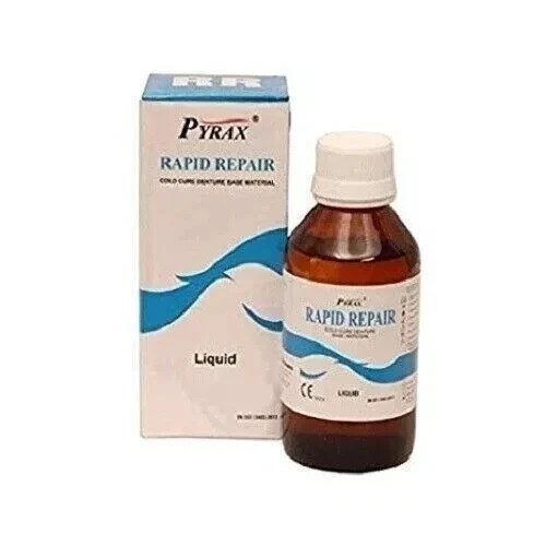 Dental Rapid Repair Self Cure Liquid 100ml (Same as Picture) Free Ship