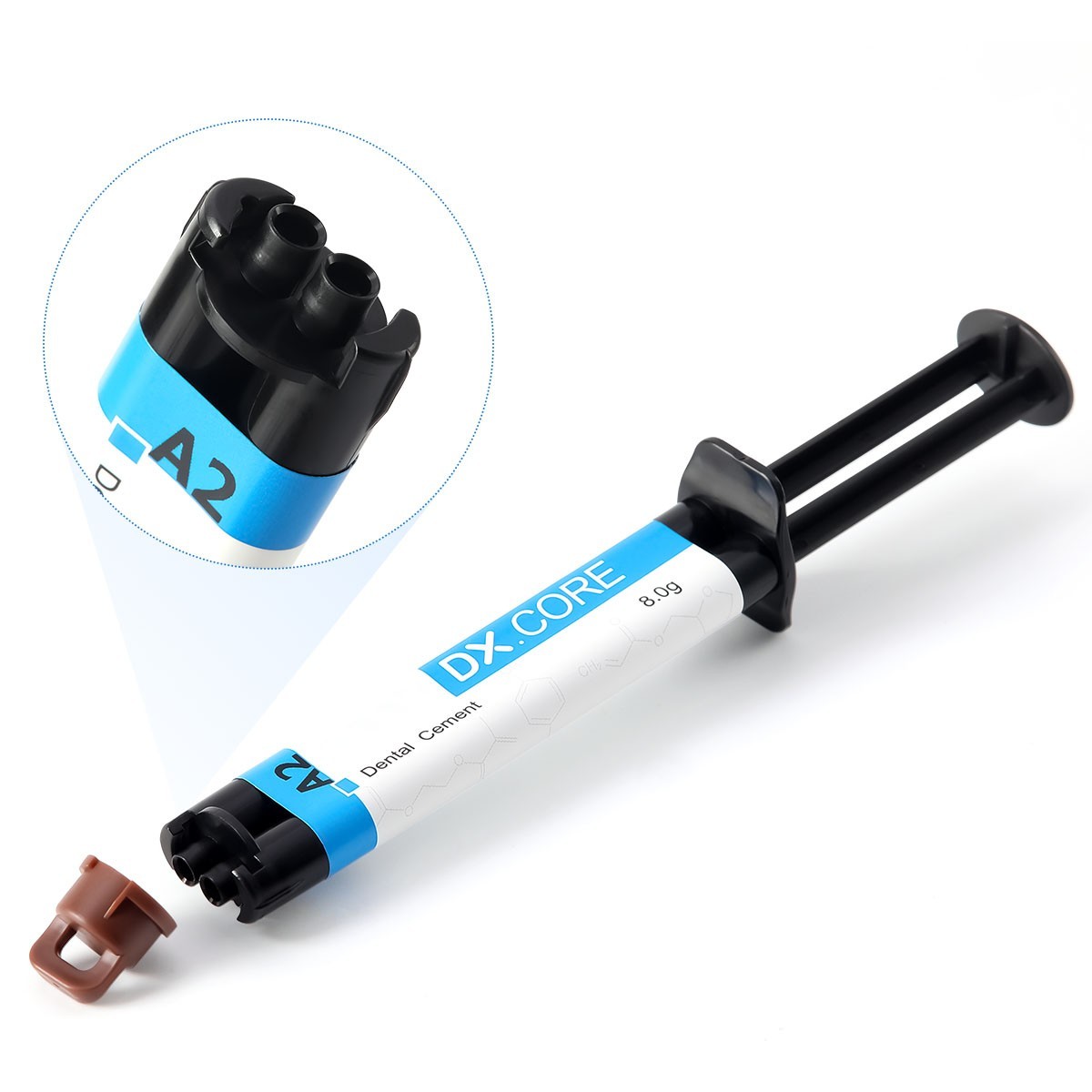 DX.CORE Dental Dentex Dual light and self Cured Composite Resin A3 /A2
