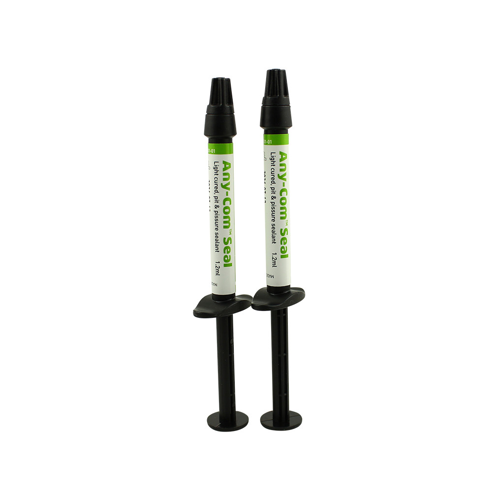 Dental MediClus Any-Com Seal Pit & Fissure Sealant Light-Cured Opaque 2×1.2g