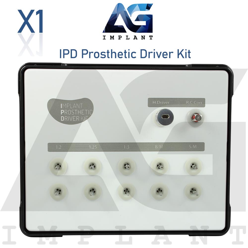 IPD Prosthetic Driver Kit Instrument Tool Universal Screw Fixation Dental