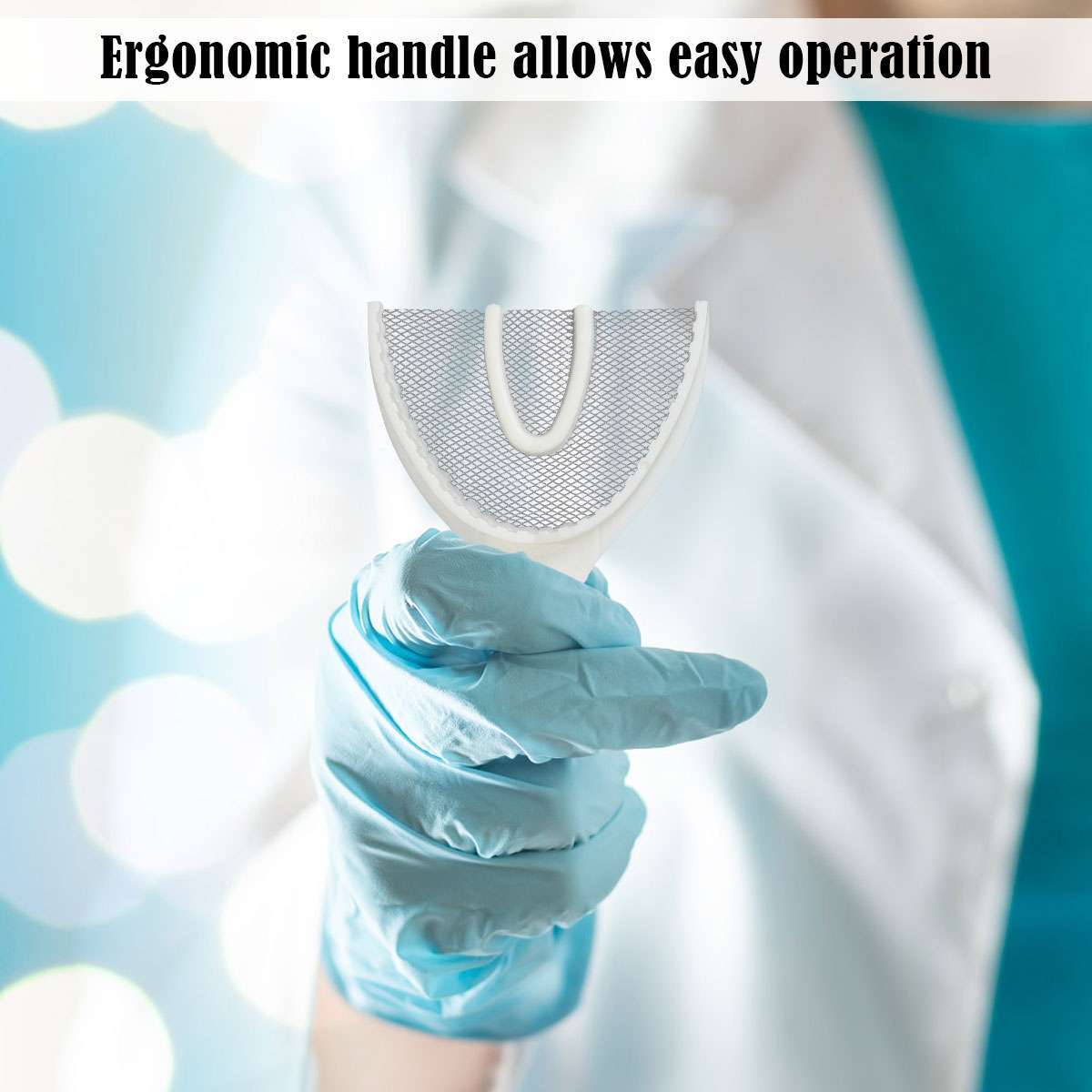10/30/50pc Dental Disposable Triple Impression Bite Registration Trays F/A/P/Q/S
