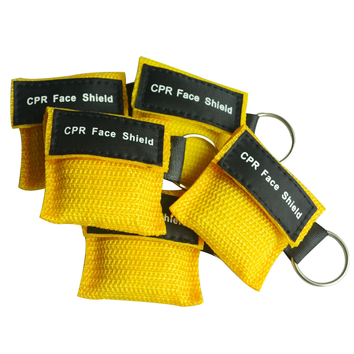 Cpr Mask With Key Ring Cpr Face Shield For AED Training CPR 30:2 100Pcs/Pack