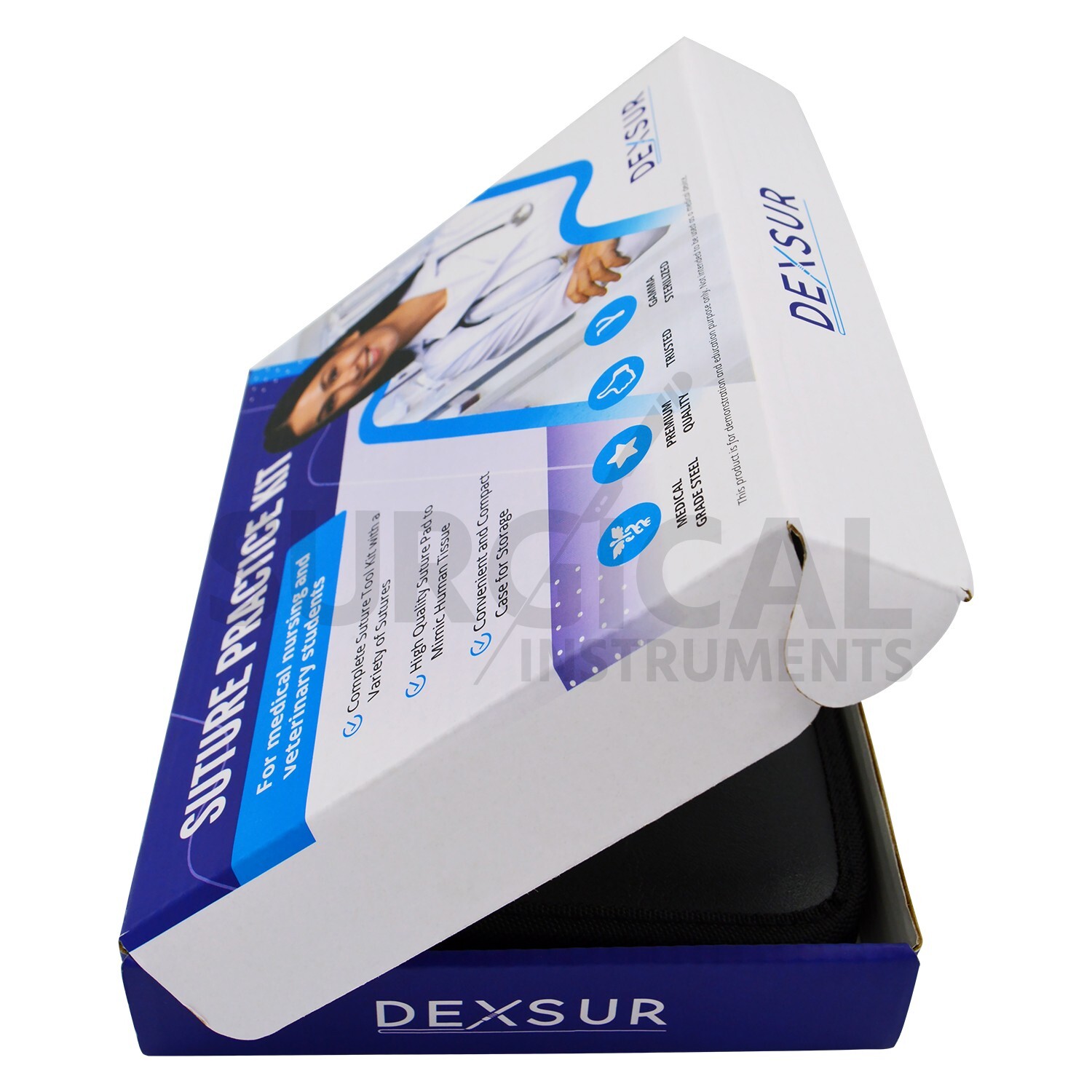 27 Piece Practice Suture Kit Set for Medical and Veterinary Student Training
