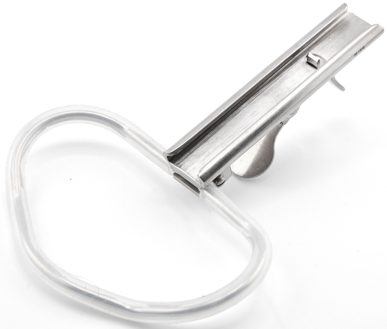 JARIT 450-141 McIvor Frame Mouth Gag with Clear Silicone Guard Curved 4″x6″