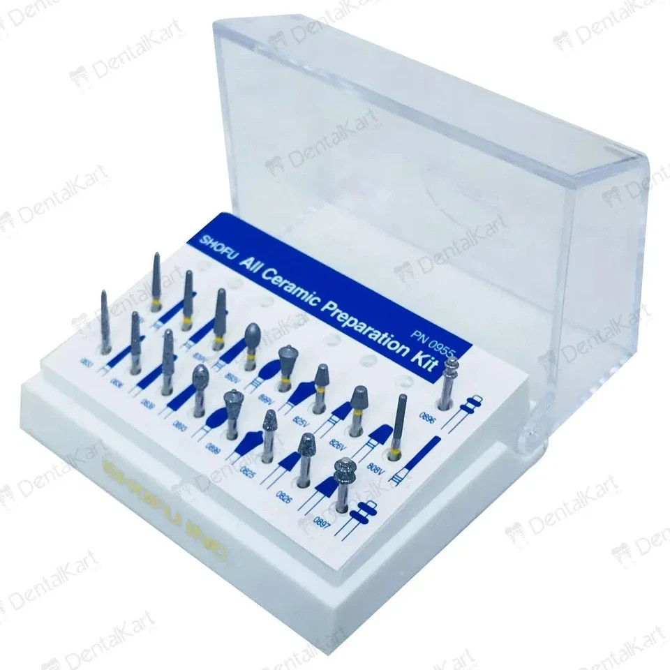 Shofu All Ceramic Preparation Kit same as picture expactdite shipping
