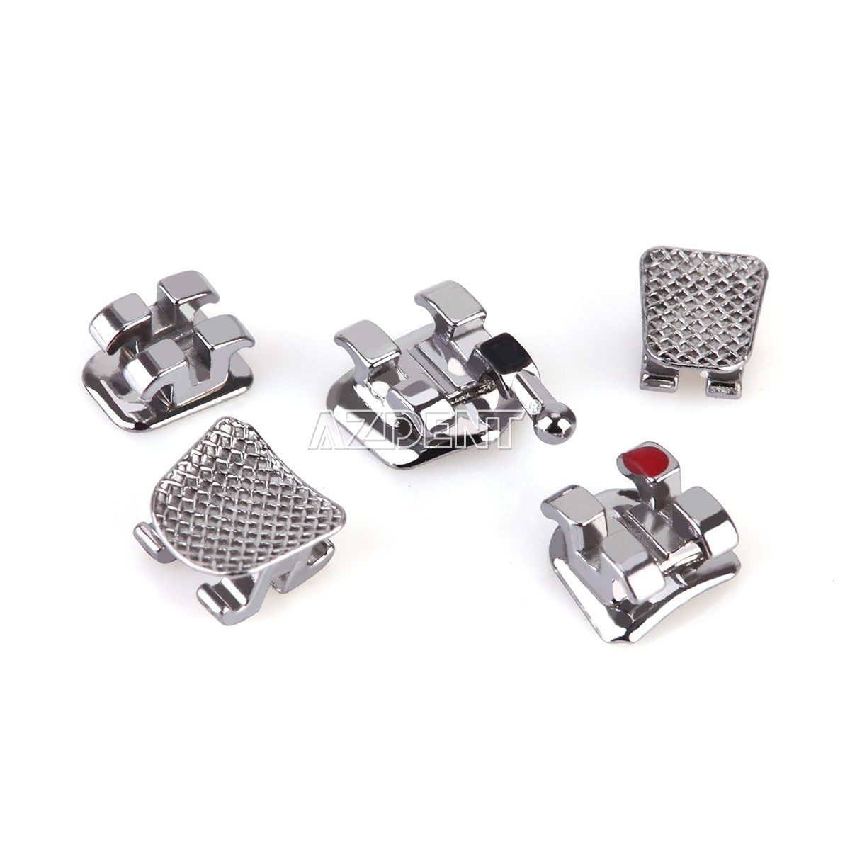 20X Dental Orthodontics Brackets Standard MBT Roth Slot.022/018 Hook 3-4-5 /3