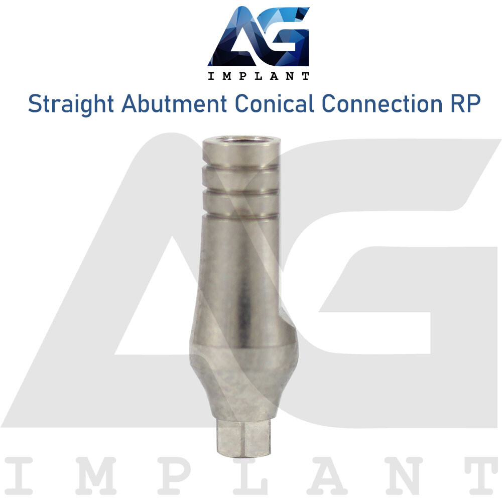 5 Standard Straight Prosthetic Conical Connection RP Titanium 2.65mm