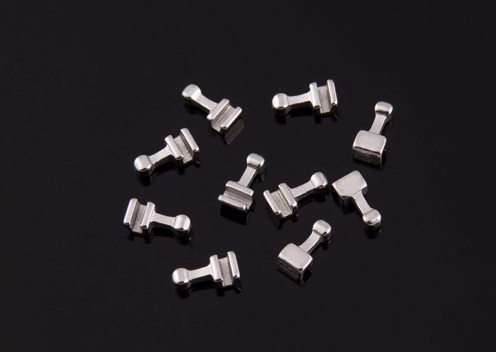 J&J Ortho™ 3Packs Orthodontic Crimpable Archwire Hooks (Short/Medium/Long)