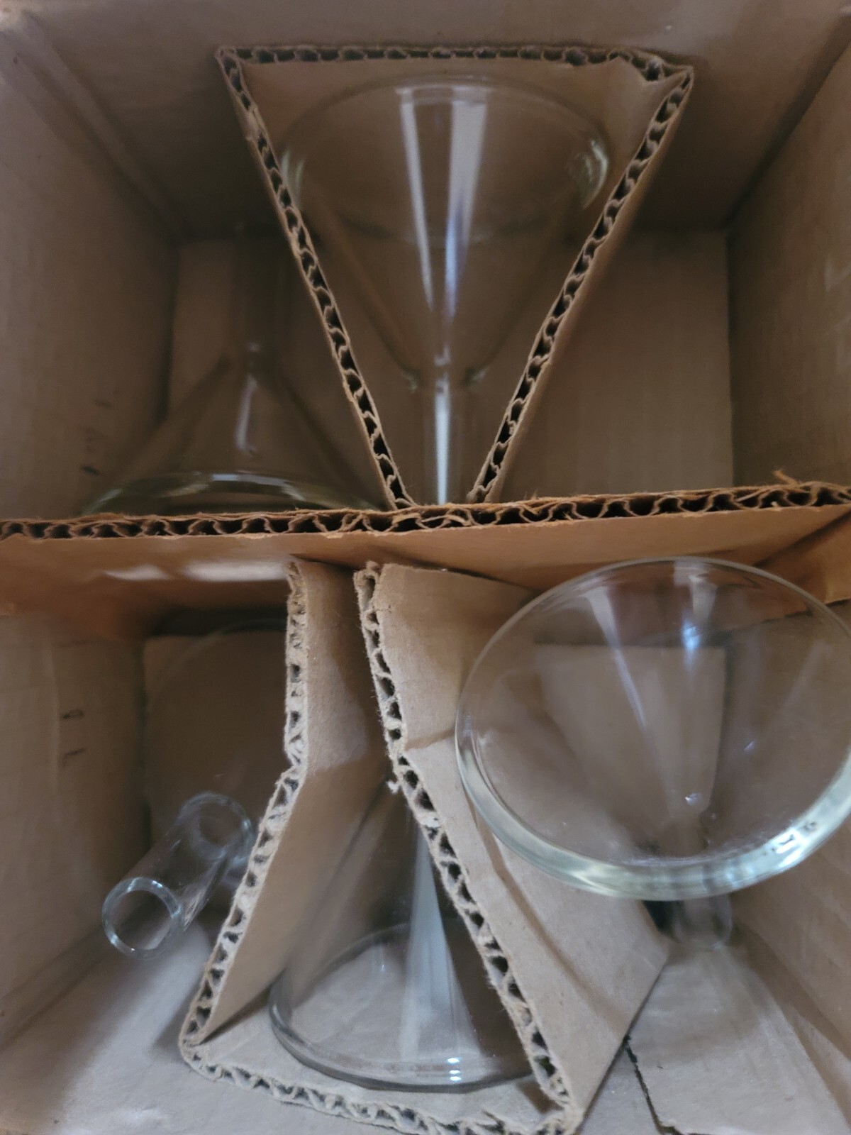 Kimble 29020-80 KIMAX 80mm Glass Powder Funnel Filling Funnel with 35mm Stem