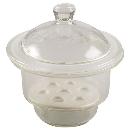 Desiccator, Glass, Clear, I.D. 240Mm, 5Yht6