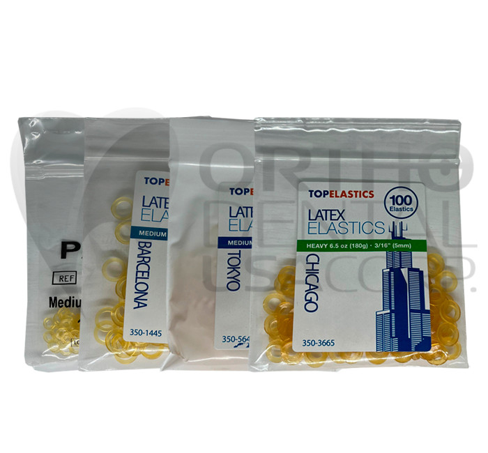 Intraoral Elastic Surgical Latex – 1,000 pcs – Made in USA Orthodentalusa Corp.