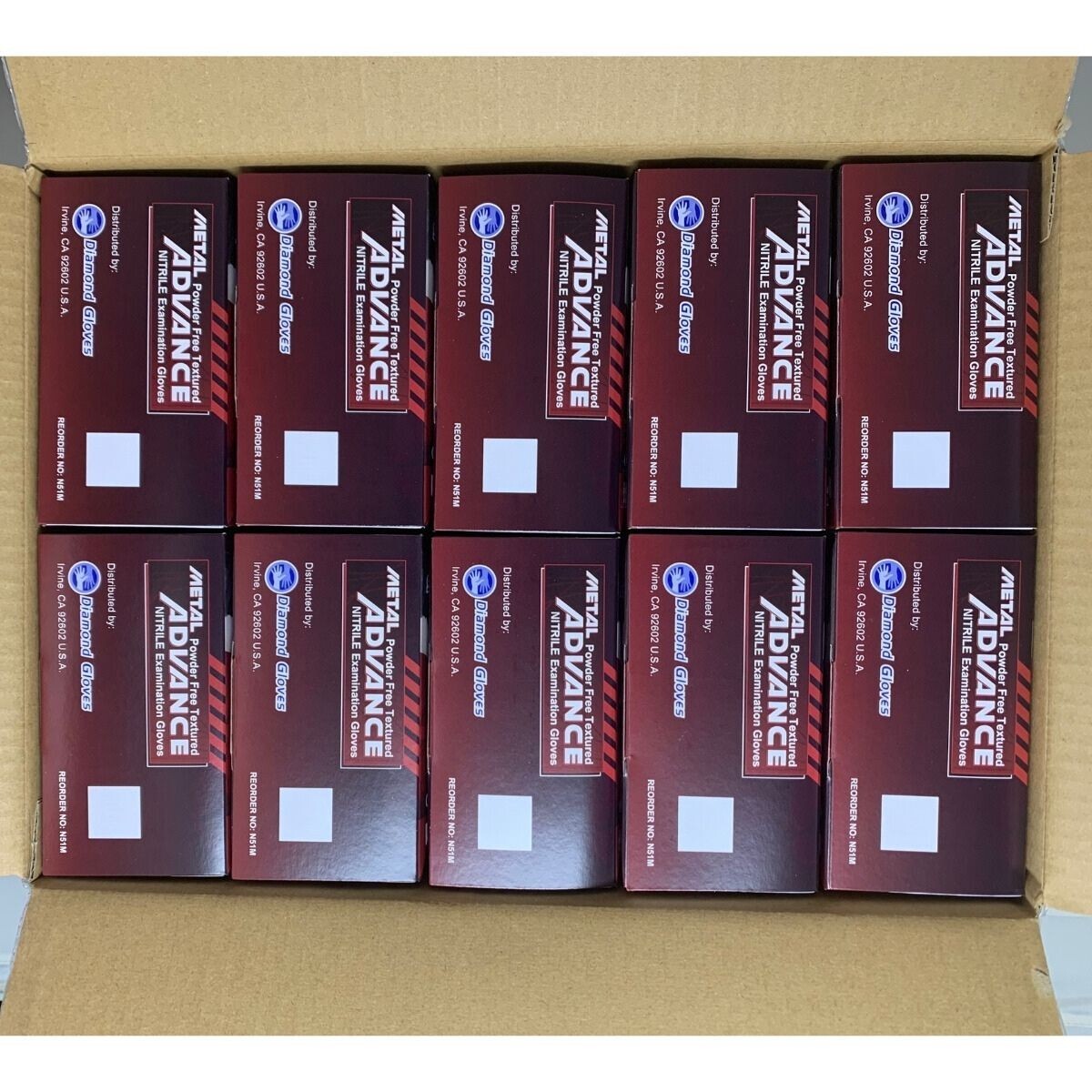 BLACK NITRILE GLOVES, CASE OF 1000, 5 MIL THICK, POWDER-FREE, XXL SIZE, NEW