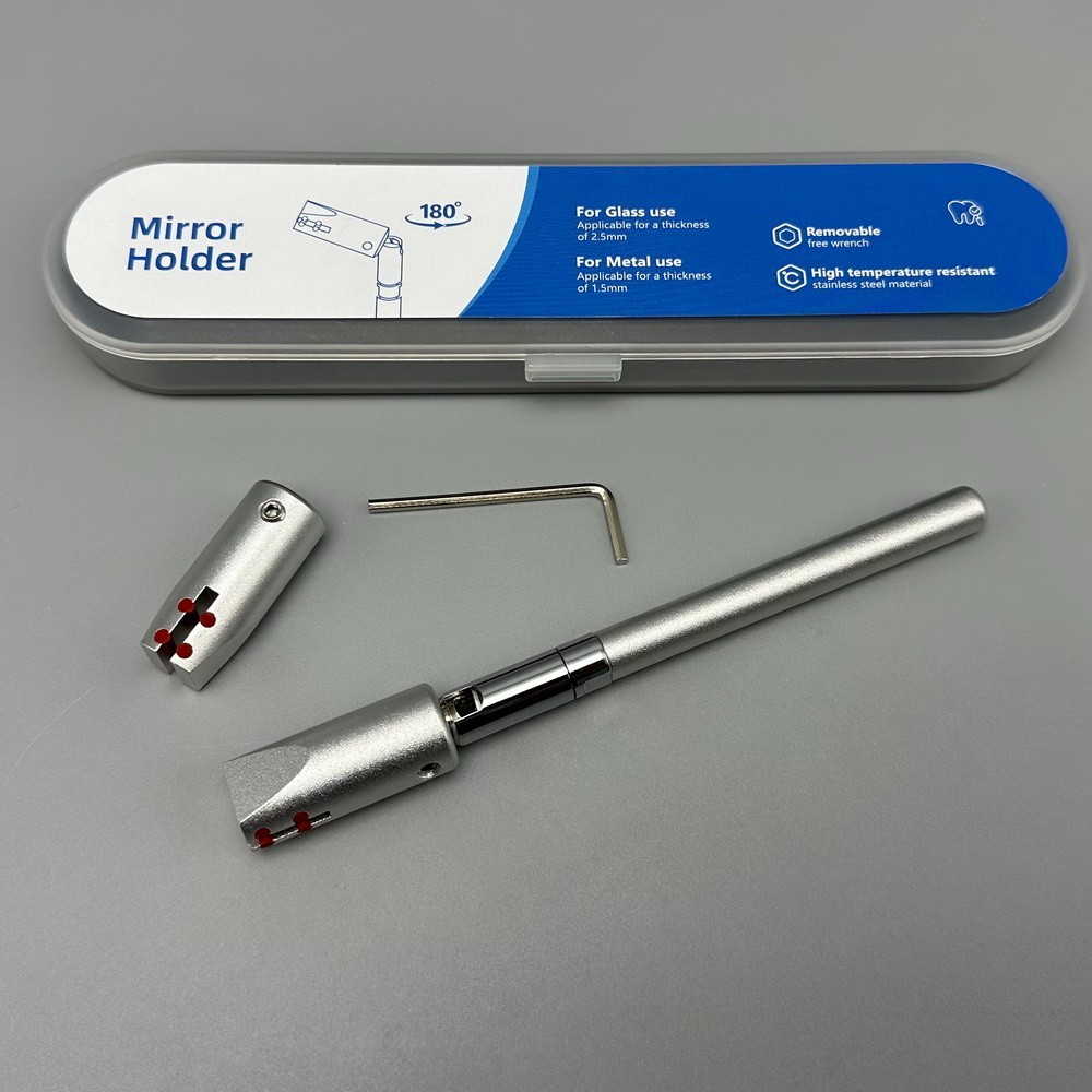 Adjustable 180° Dental Photography Mirror Holder For Glass Metal Mirror Tool